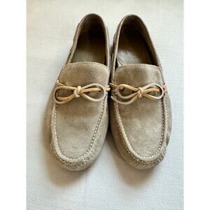 Cole Haan Tan Suede Loafers